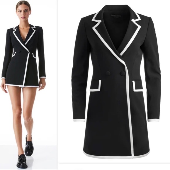 Alice + Olivia Dresses & Skirts - Alice and Olivia “KYRIE PIPED TUXEDO DRESS”